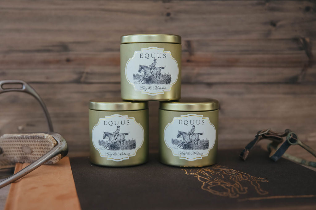 Hay & Molasses Equus Candle // Luxury Equestrian Candle