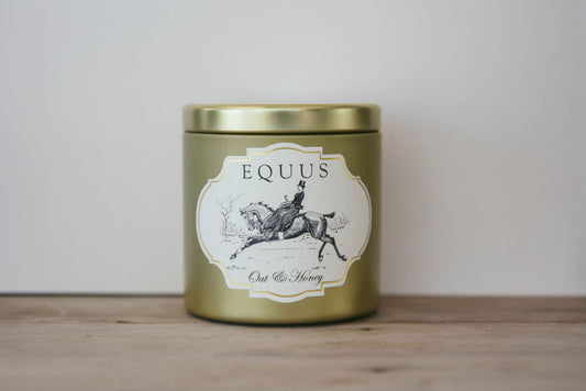 Oat & Honey Equus Candle // Luxury Equestrian Candle