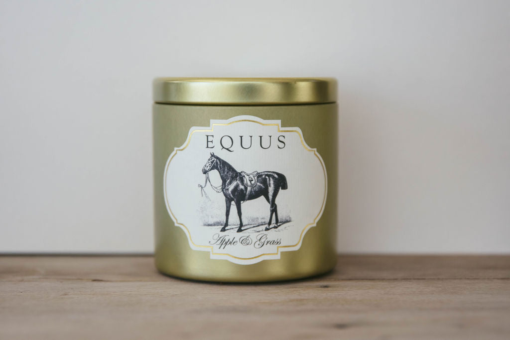 Apple & Grass Equus Candle // Luxury Equestrian Candle