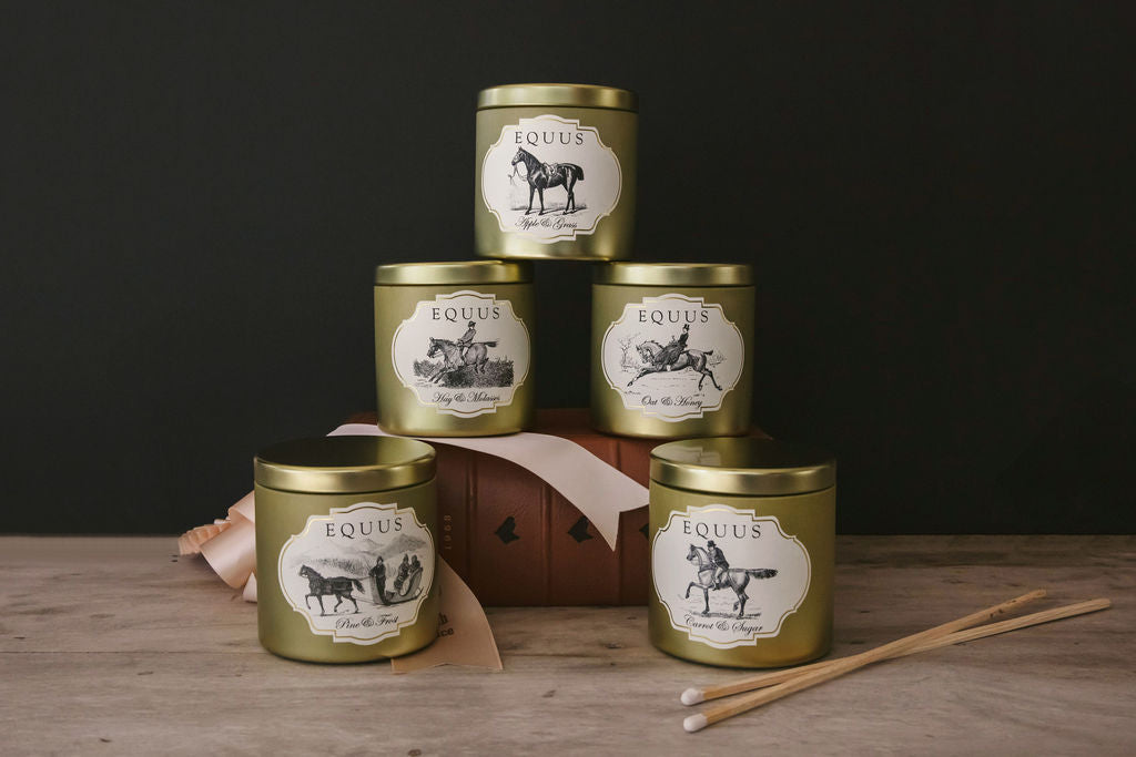 Hay & Molasses Equus Candle // Luxury Equestrian Candle
