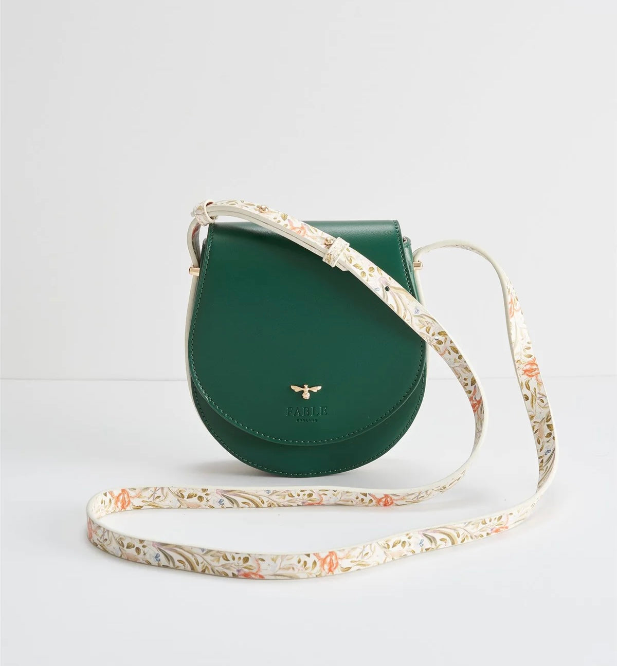 Matilda Saddle Bag - Iris Green
