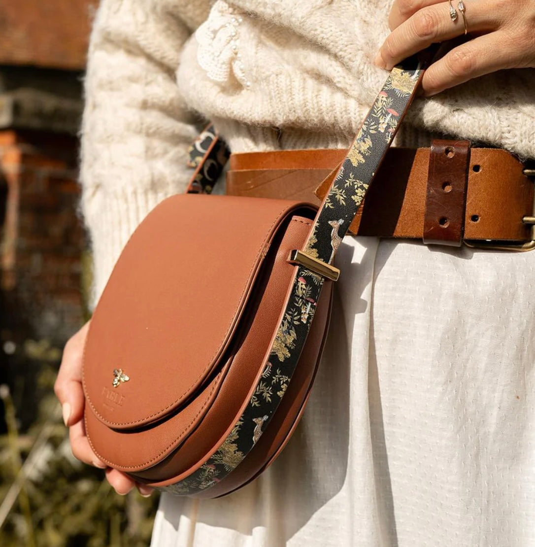 A Night's Tale Saddle Bag - Tan