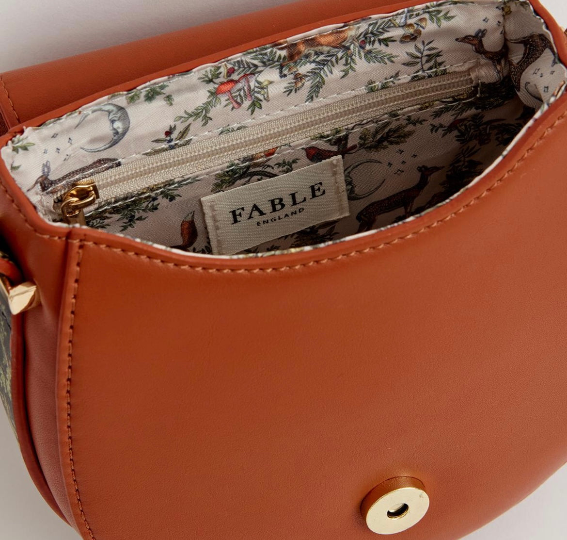 A Night's Tale Saddle Bag - Tan
