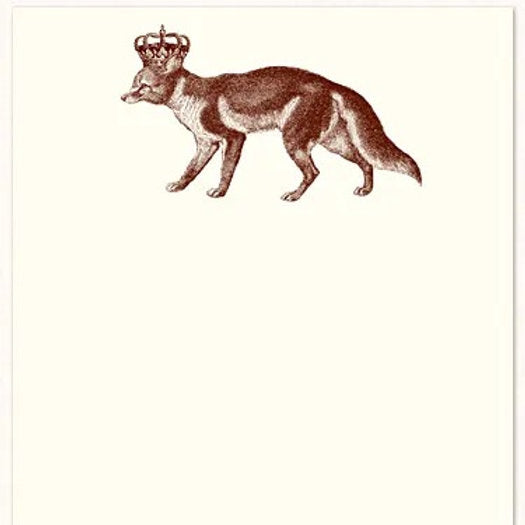 Royal Fox Notecards & Envelopes (10)