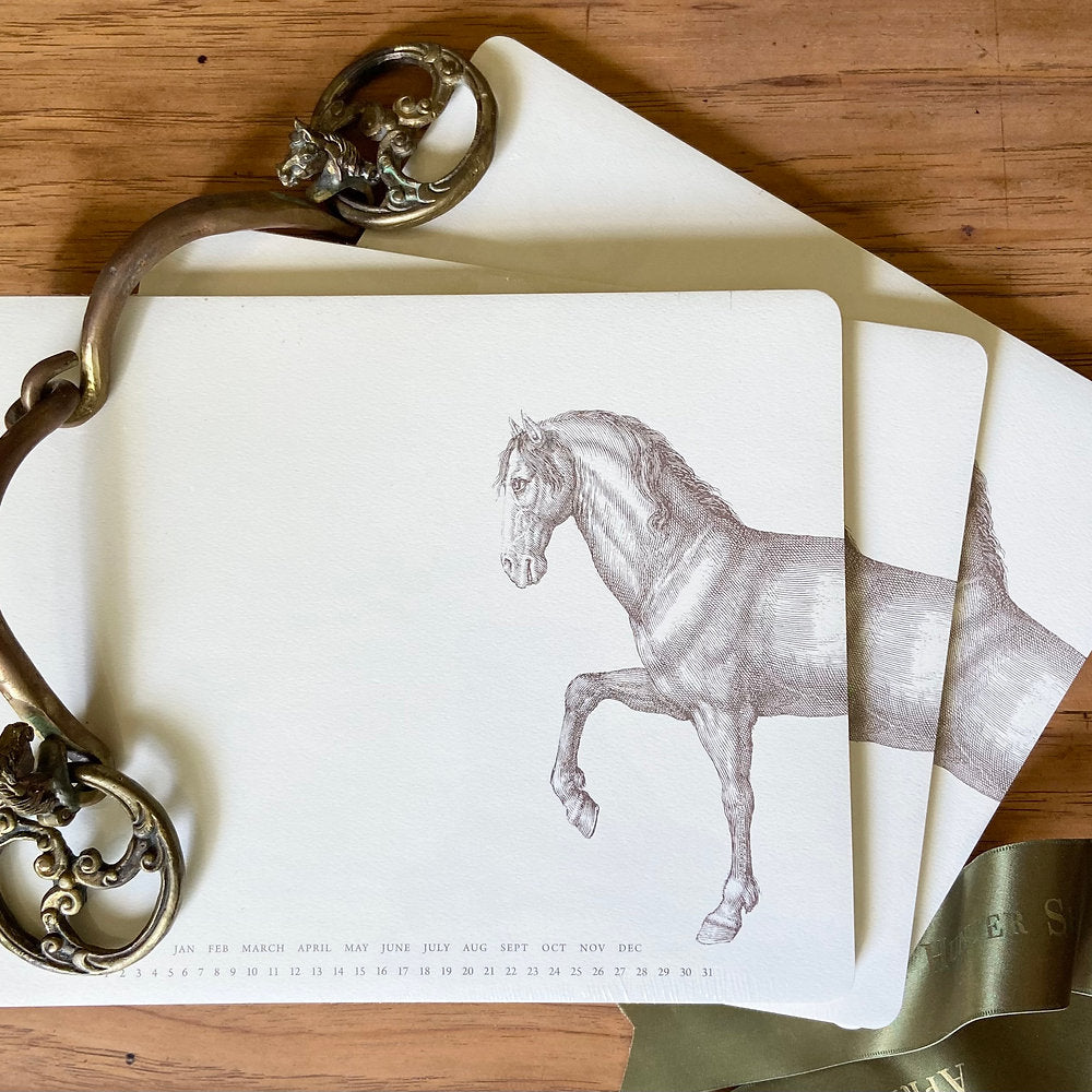 Prancing Horse Mousepad/Notepad