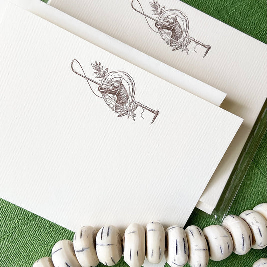 Horse Shoe Notecards & Envelopes (10)