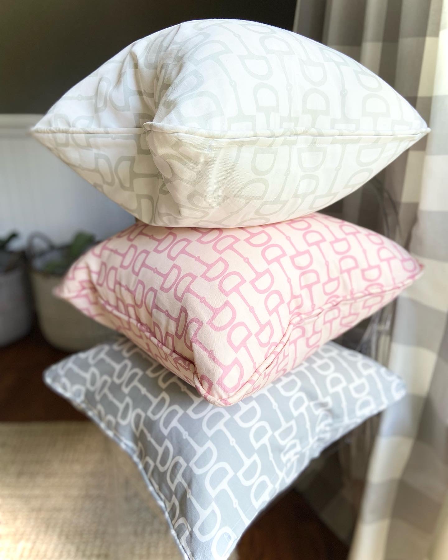 Bit & Boujie Equestrian Pillow