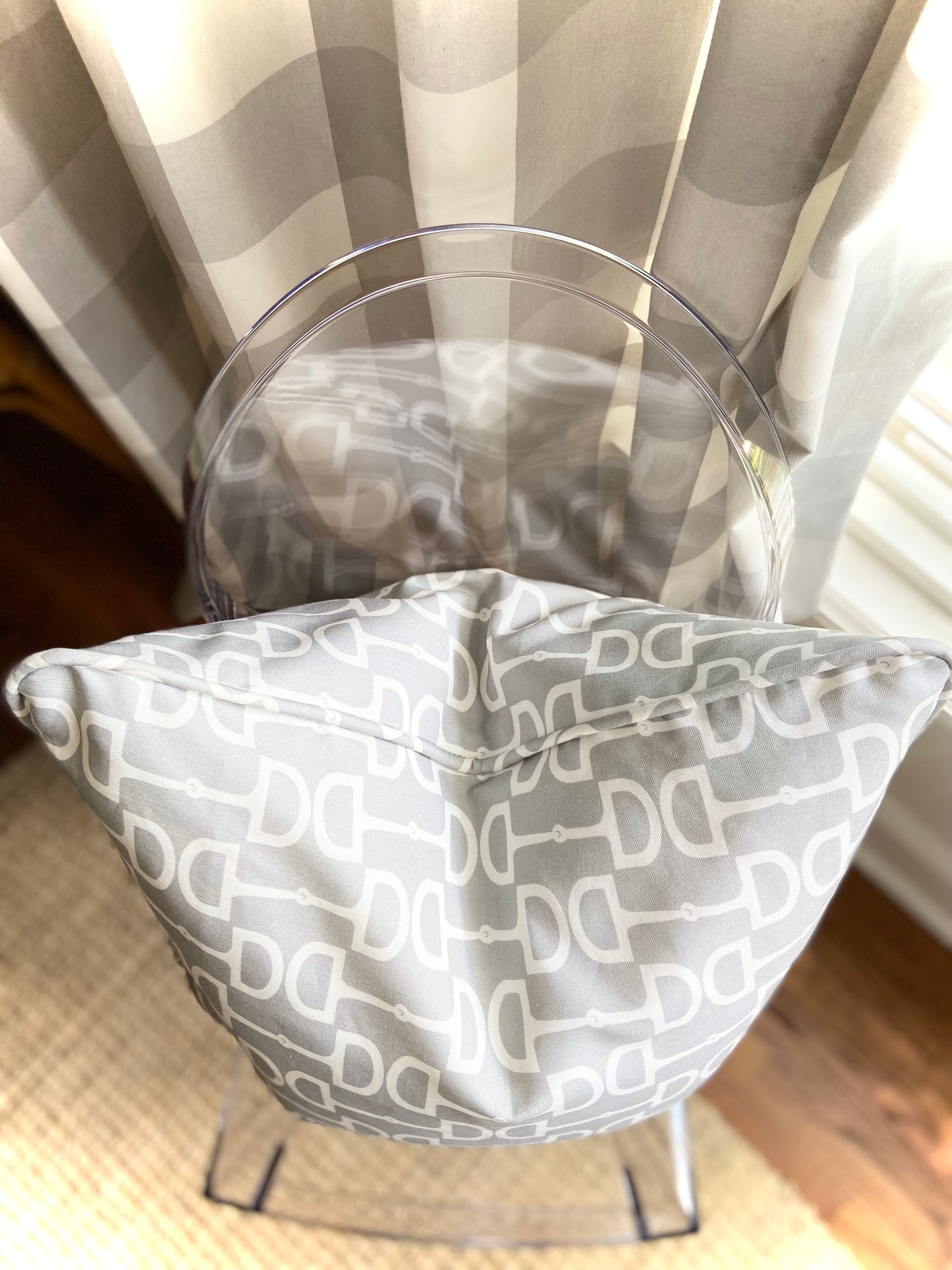 Bit & Boujie Equestrian Pillow