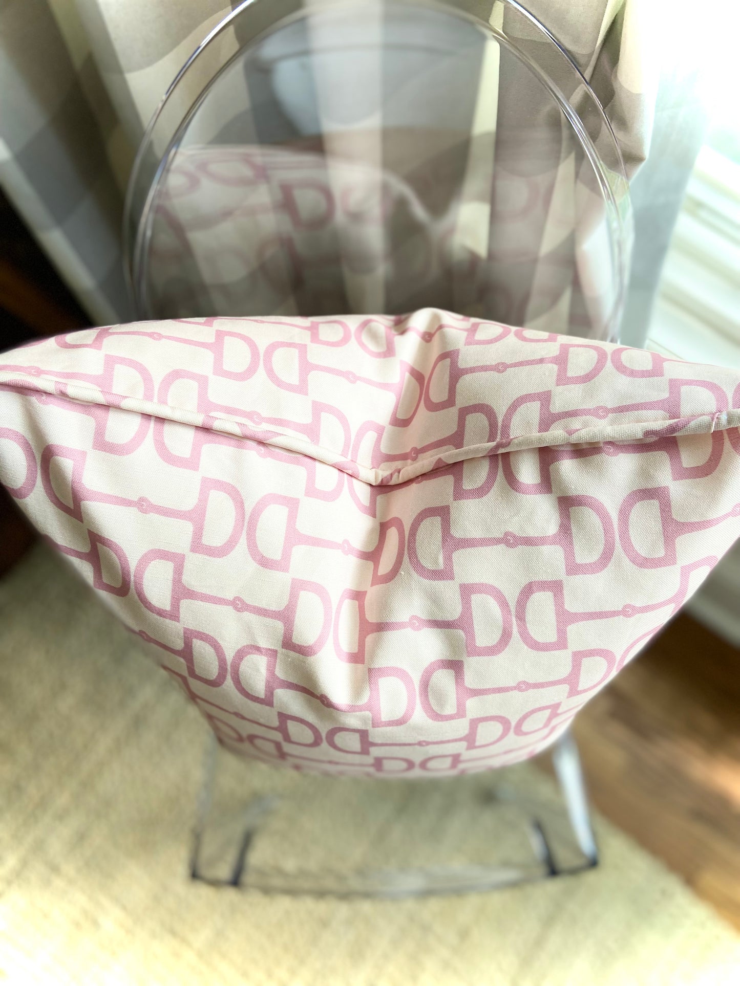 Bit & Boujie Equestrian Pillow