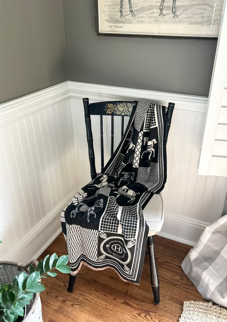 Black Beauty Throw/Wrap