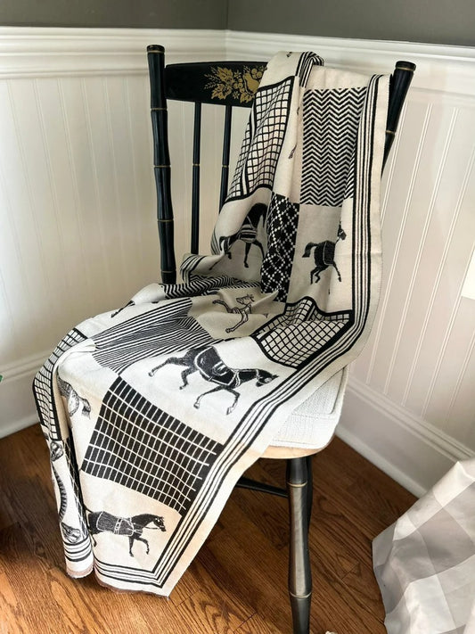 Black Beauty Throw/Wrap