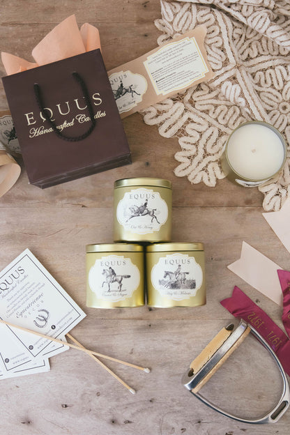 Hay & Molasses Equus Candle // Luxury Equestrian Candle