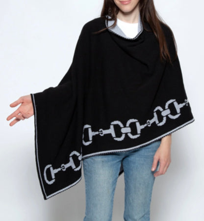 Snaffle Bit Horse Poncho