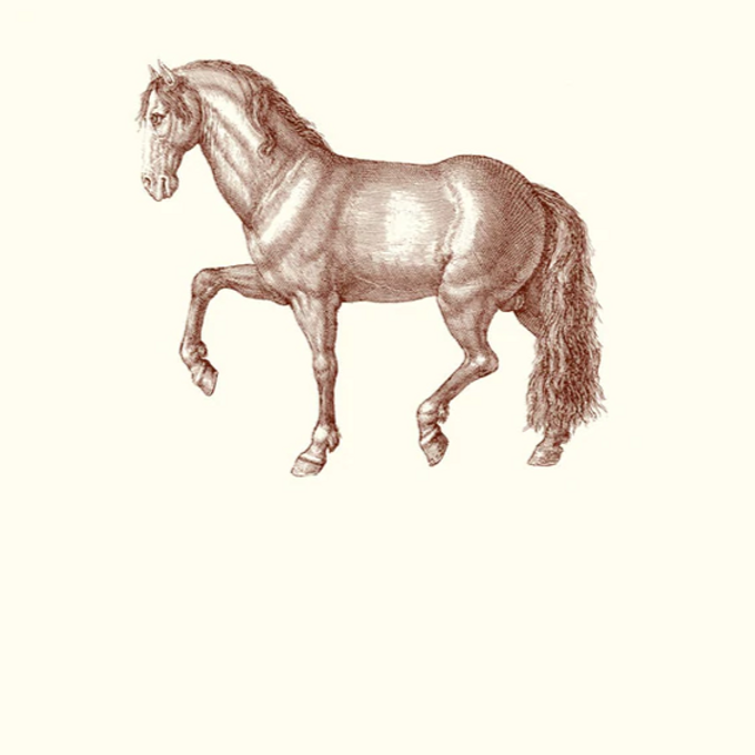 Prancing Horse Long Notepad