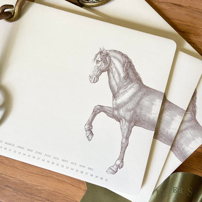 Prancing Horse Mousepad/Notepad