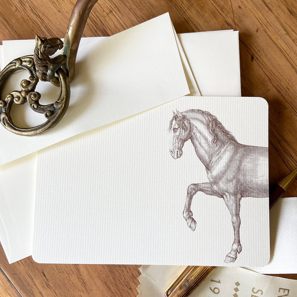 Prancing Horse Notecards & Envelopes (10)