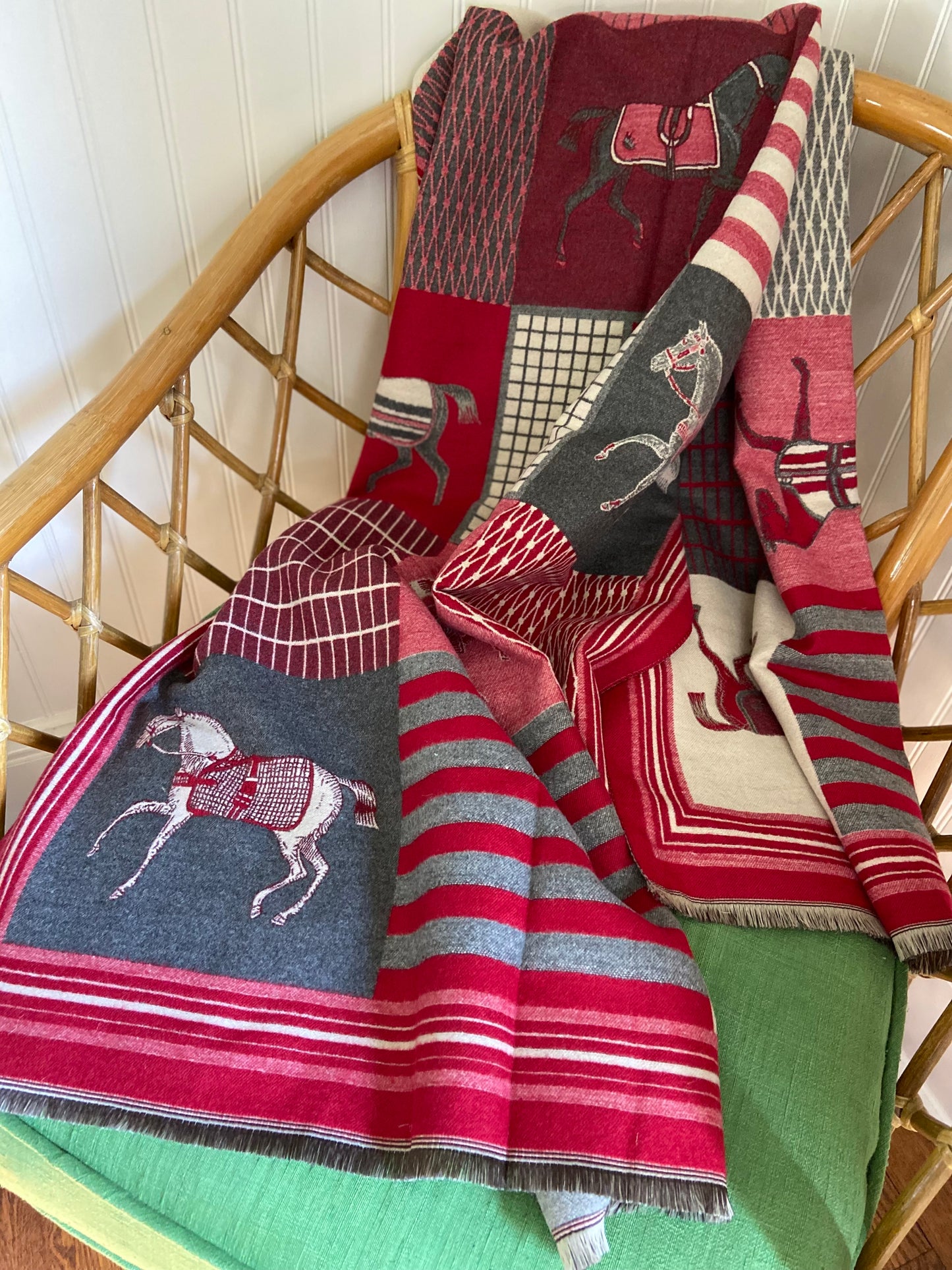 Red Roan Throw/Wrap