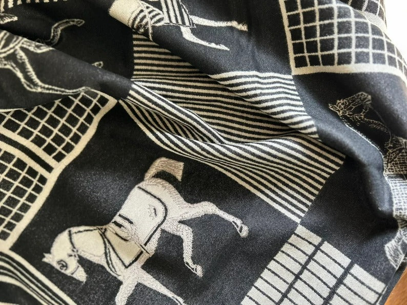 Black Beauty Throw/Wrap